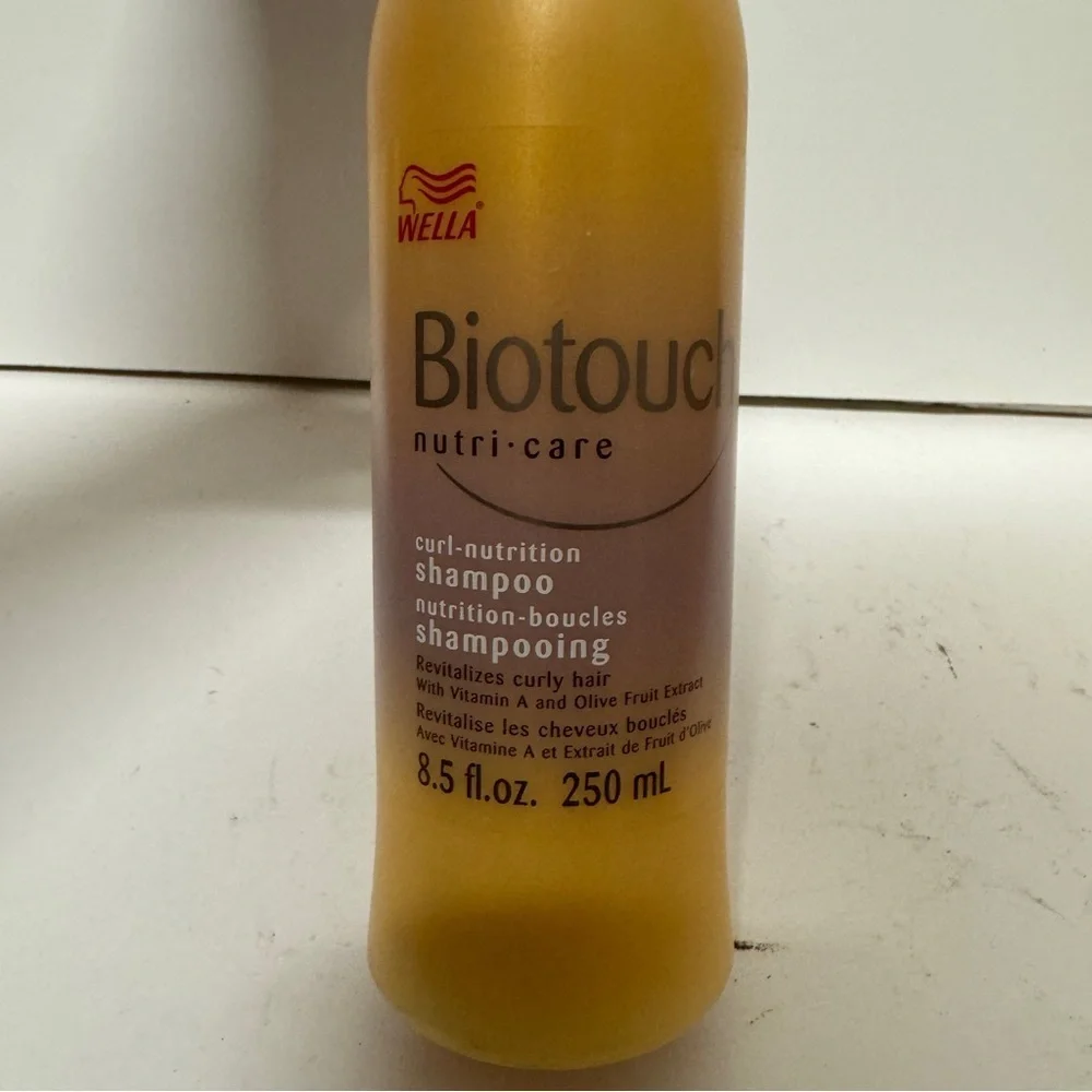 Wella Biotouch Curl Nutrition Shampoo 8.5 OZ HTF